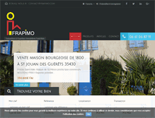 Tablet Screenshot of frapimo.com